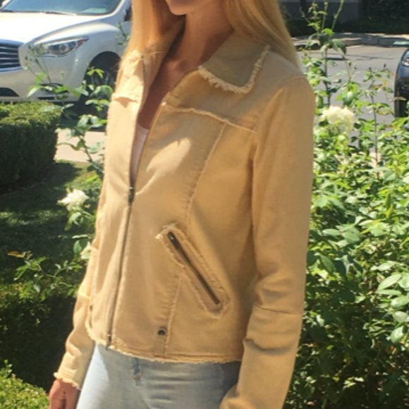 PREMIUM STRETCH DEMIM/NATURAL LEATHER TRIM - Picture 1 of 1